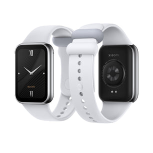 Pulsera Inteligente Xiaomi Smart Band 8 Pro Light Grey Caja Plateado Correa Gris