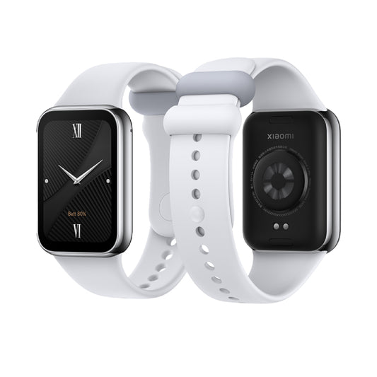 Pulsera Inteligente Xiaomi Smart Band 8 Pro Light Grey Caja Plateado Correa Gris