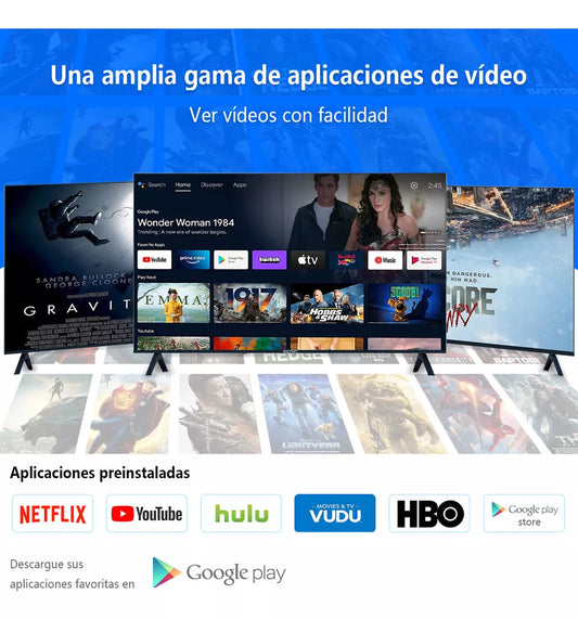 Smart Tv Pantalla Weyon 43 Pulgadas Full Hd Android Tv Hdmi/Usb 60Hz 43wdsnmx