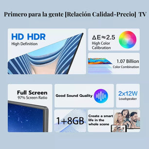 Pantalla Smart Tv 32 Pulgadas Android Tv Gell 32 Televisores