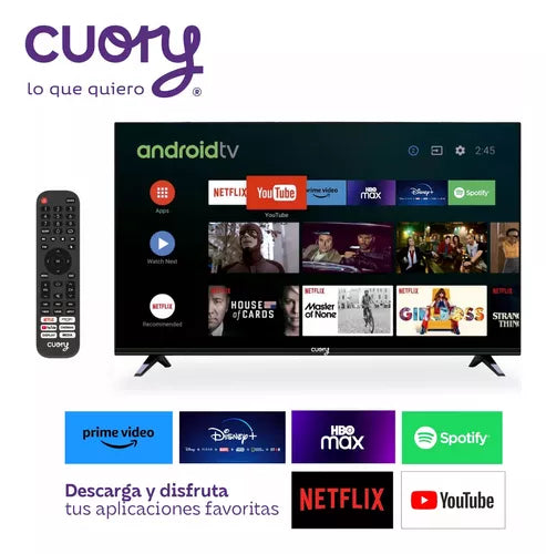 Smart TV Cuory CUO-HDTV43 DLED Android TV Full HD 43"