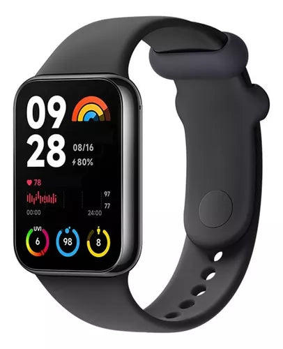 Pulsera Inteligente Xiaomi Smart Band 8 Pro Black Caja Blanco Correa Negro