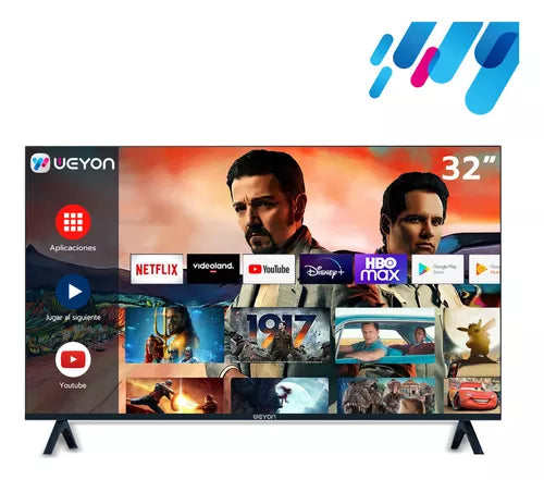 Smart TV Pantalla 32 Pulgadas Weyon Android LED Hd Television 60hz 32WDSNMX